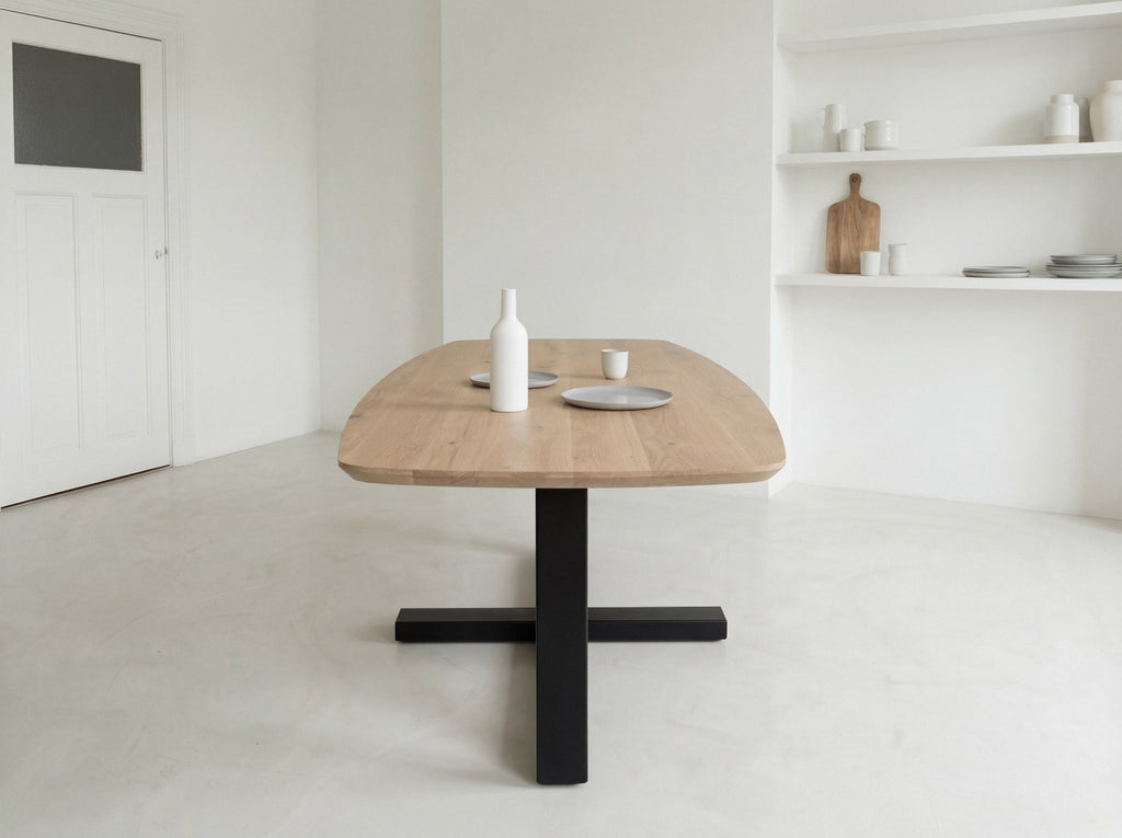 Deens ovale eiken eettafel Vegard