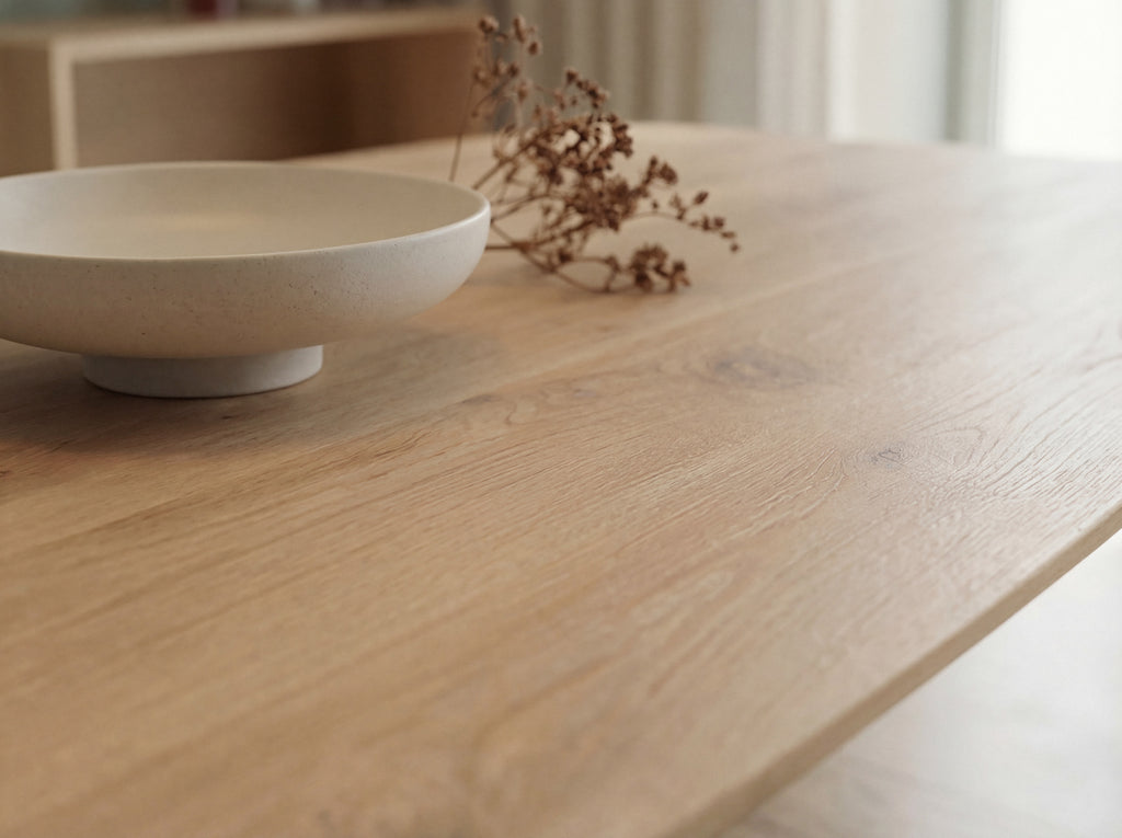 Deens ovale eiken eettafel Orjan