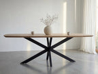 Deens ovale eiken eettafel Trym