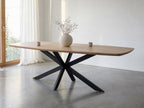 Deens ovale eiken eettafel Trym