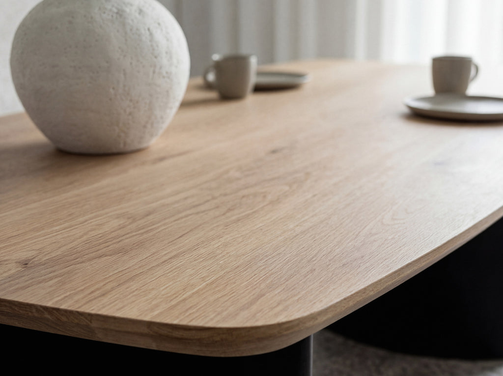Deens ovale eiken eettafel Tarik