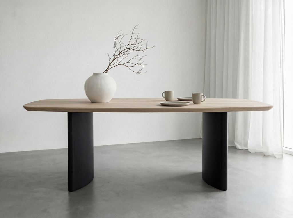 Deens ovale eiken eettafel Tarik