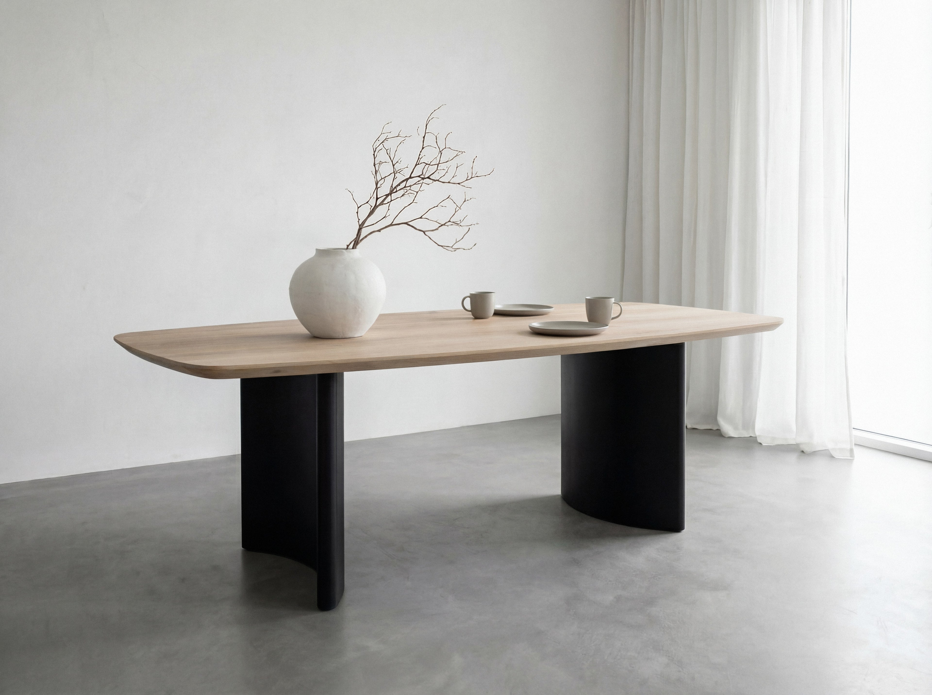 Deens ovale eiken eettafel Tarik