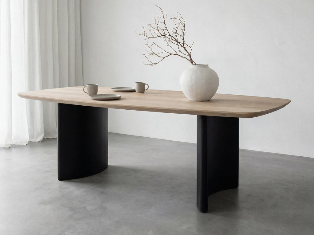 Deens ovale eiken eettafel Tarik