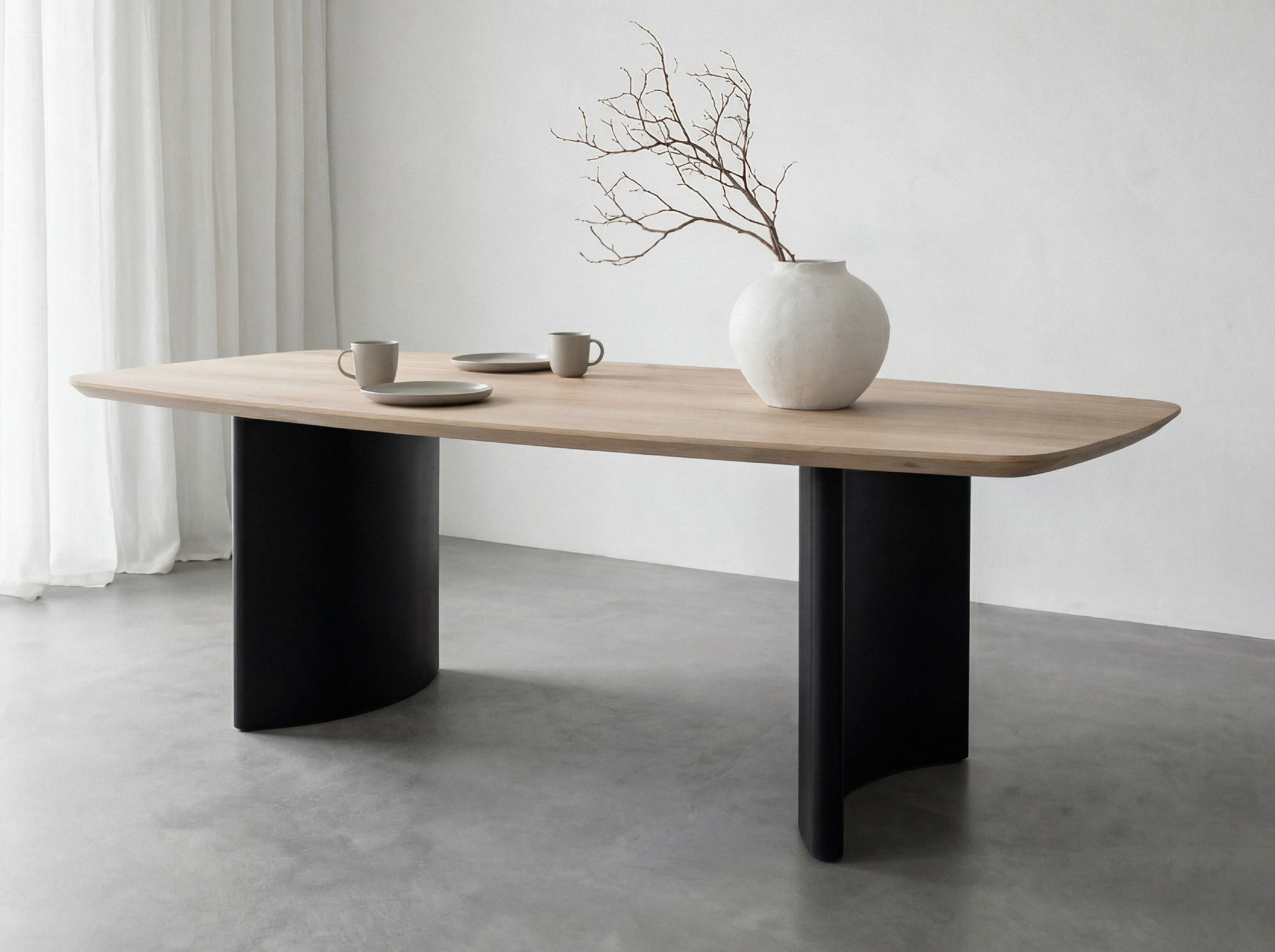 Deens ovale eiken eettafel Tarik