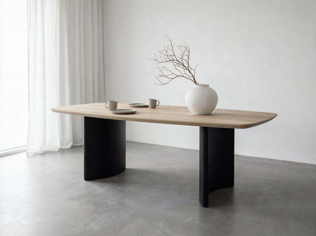 Deens ovale eiken eettafel Tarik