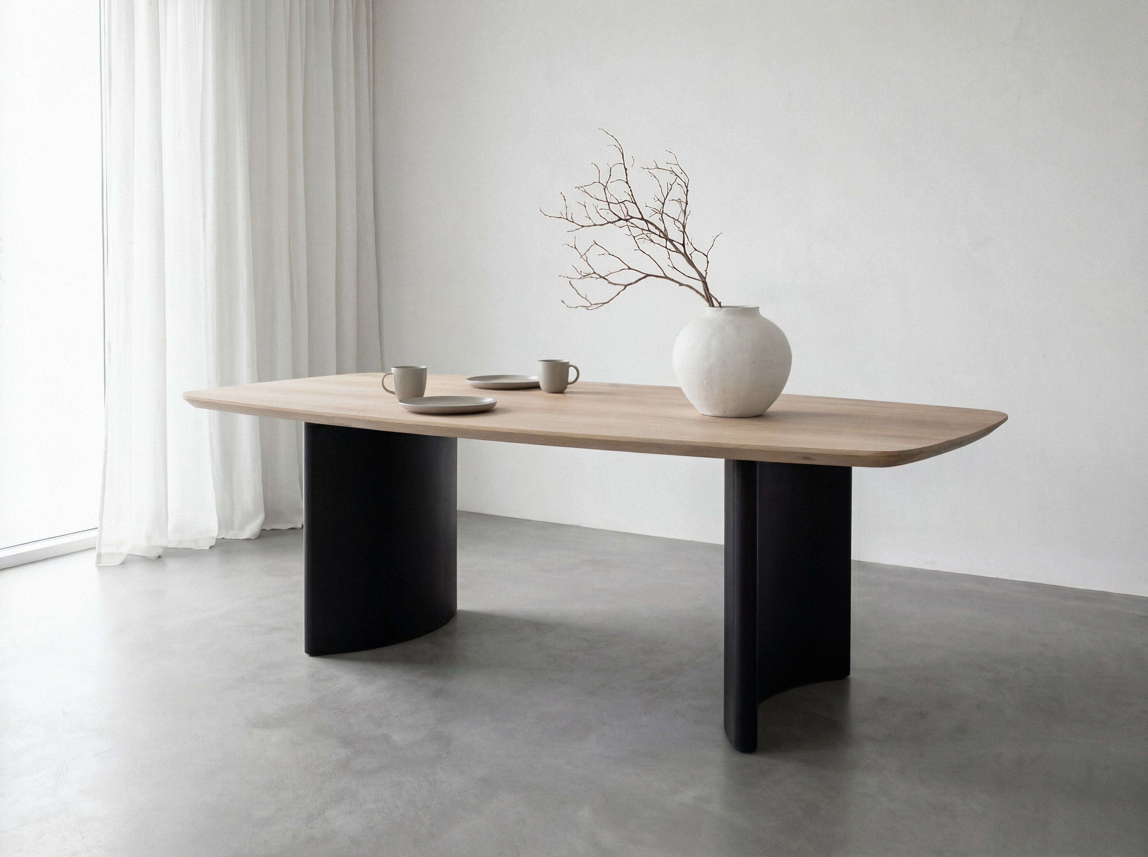 Deens ovale eiken eettafel Tarik