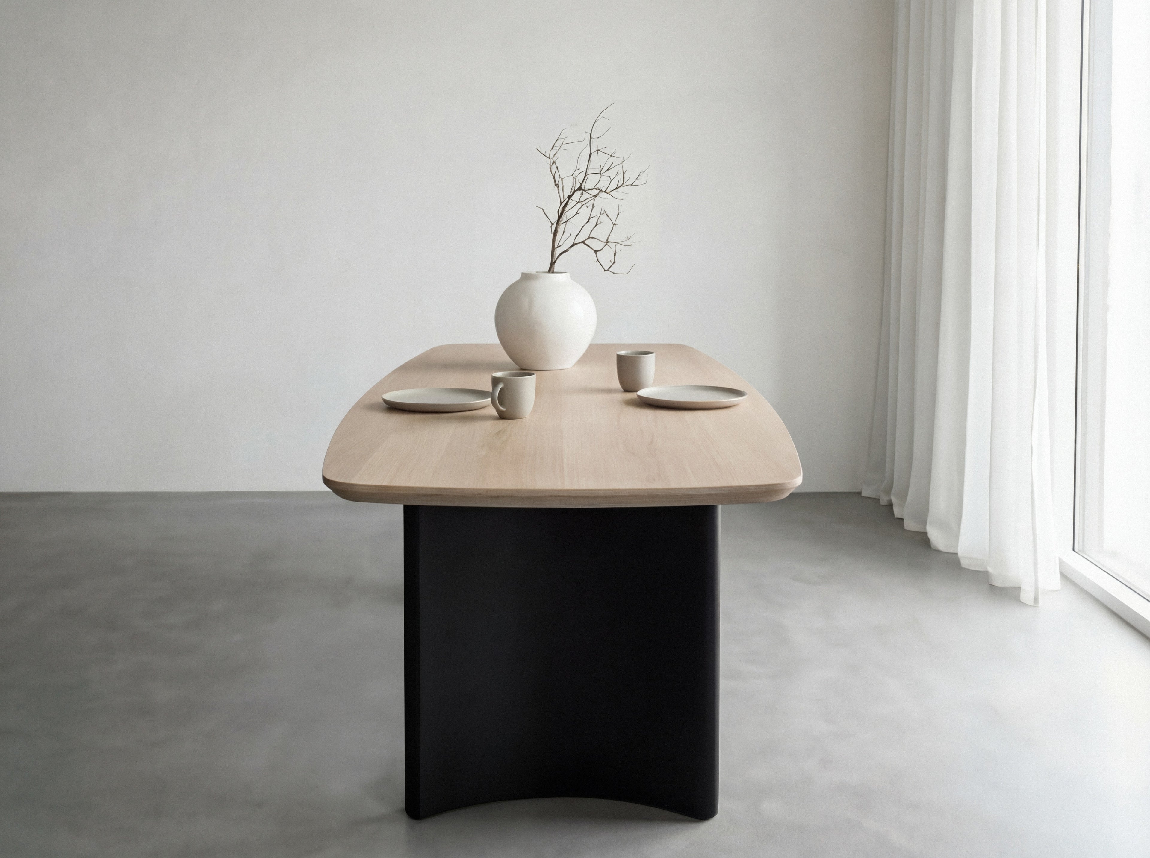 Deens ovale eiken eettafel Tarik