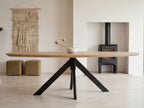 Zweeds ovale eiken eettafel Klara