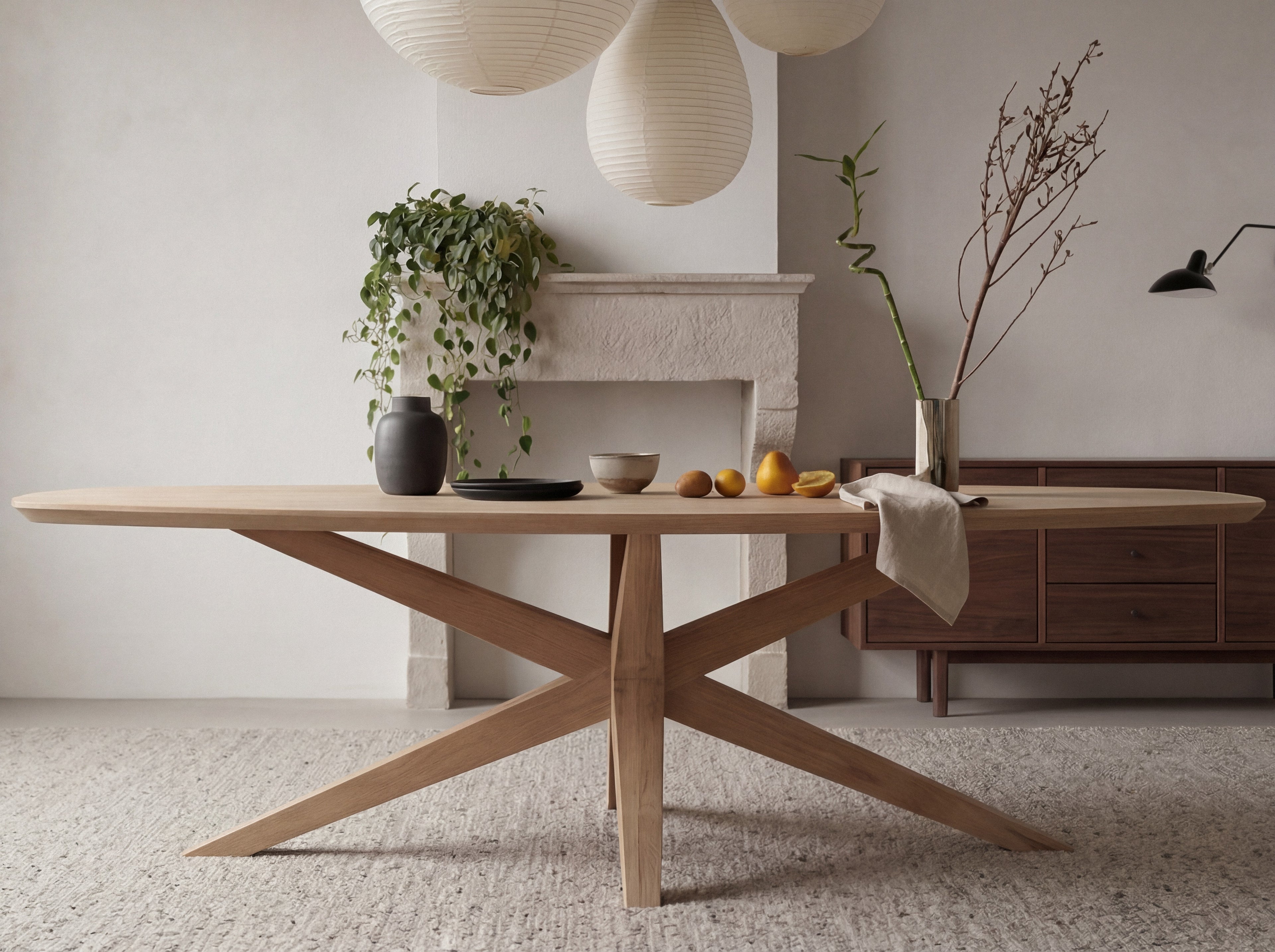 Zweeds ovale eettafel Anja