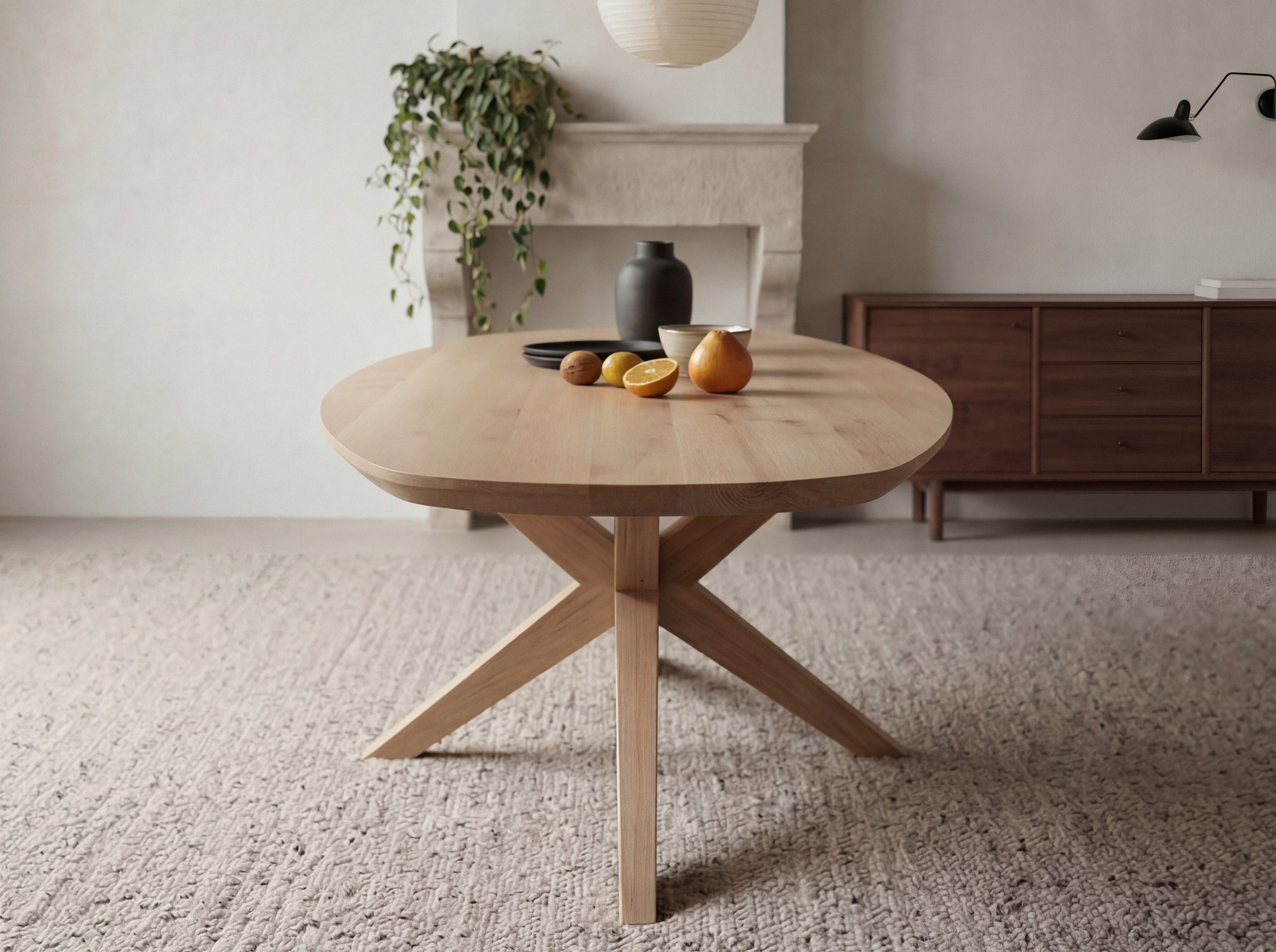 Zweeds ovale eettafel Anja