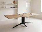Eiken boomstam eettafel Ilva