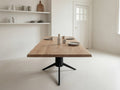 Eiken boomstam eettafel Ilva