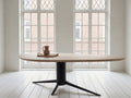 Organische eiken eettafel Leif