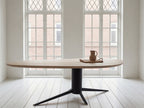 Organische eiken eettafel Leif