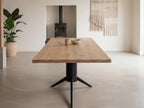 Rechthoekige eiken eettafel Tore