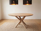 Eiken ronde eettafel Rasmus