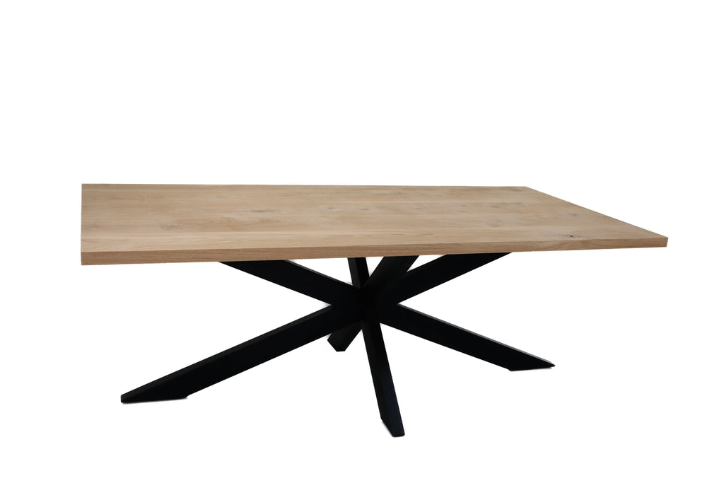 Eiken recht tafelblad 40mm