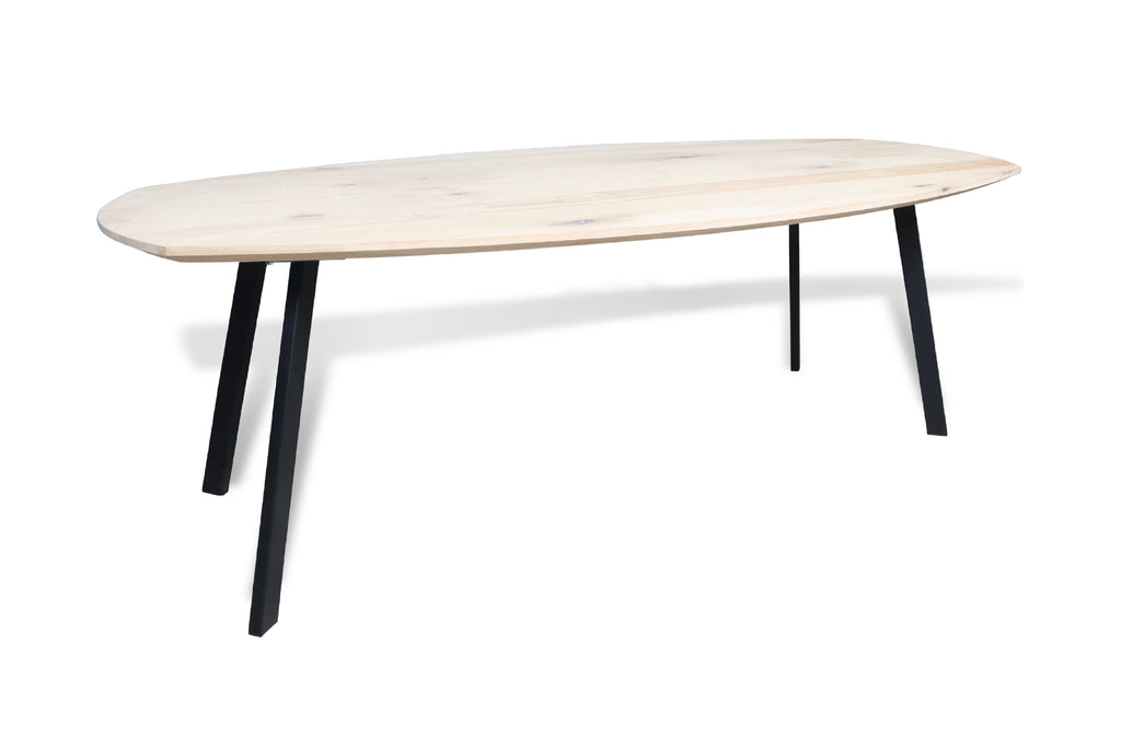 Zweeds ovale eiken eettafel Aaricia