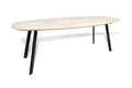 Zweeds ovale eiken eettafel Aaricia