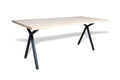 Eiken boomstam eettafel Asger