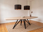 Zweeds ovale eiken eettafel Bjarni