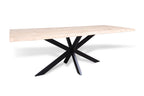 Eiken boomstam eettafel Bjork