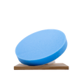 Blauwe polierschijf