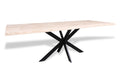 Eiken boomstam eettafel Claes