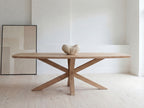 Deens ovale eiken eettafel Kjell