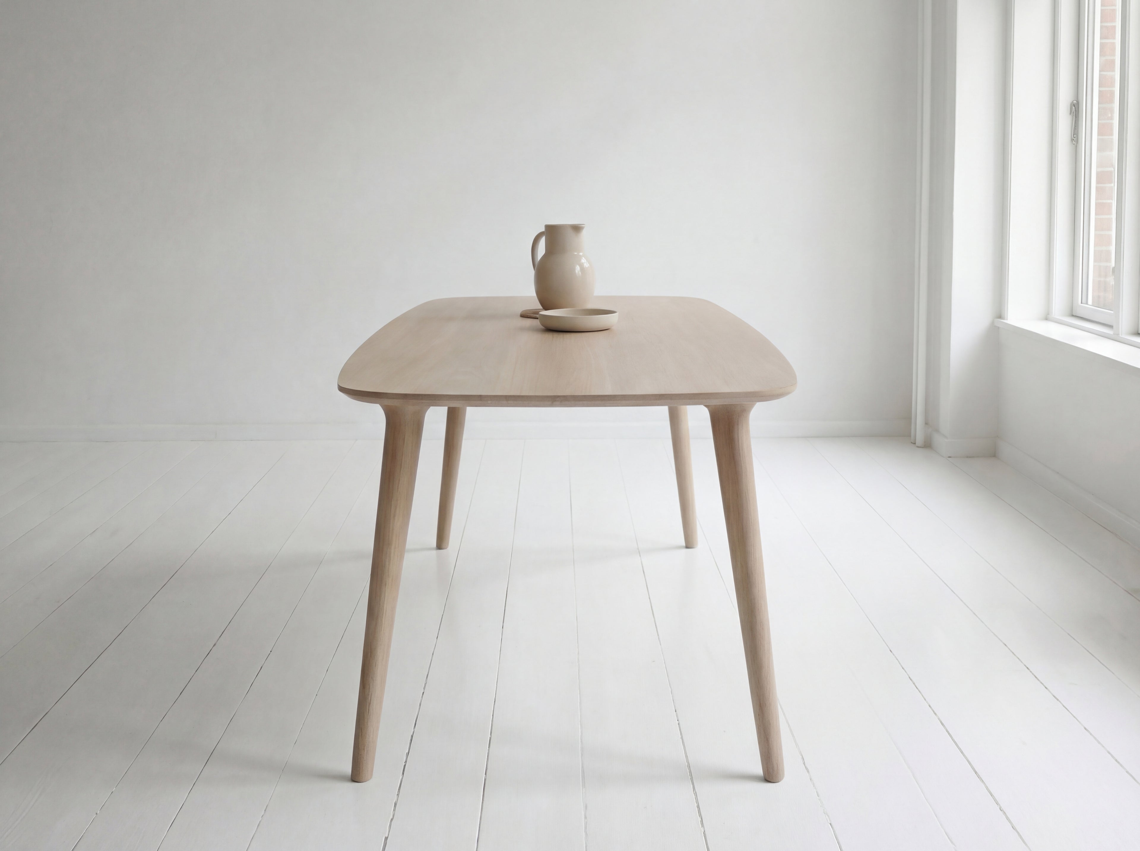 Deens ovale eiken eettafel Lova