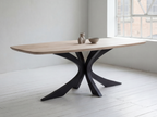 Deens ovale eiken eettafel Skuggi
