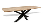 Deens ovale eiken eettafel Ashild