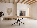 Deens ovale eiken eettafel Thurid