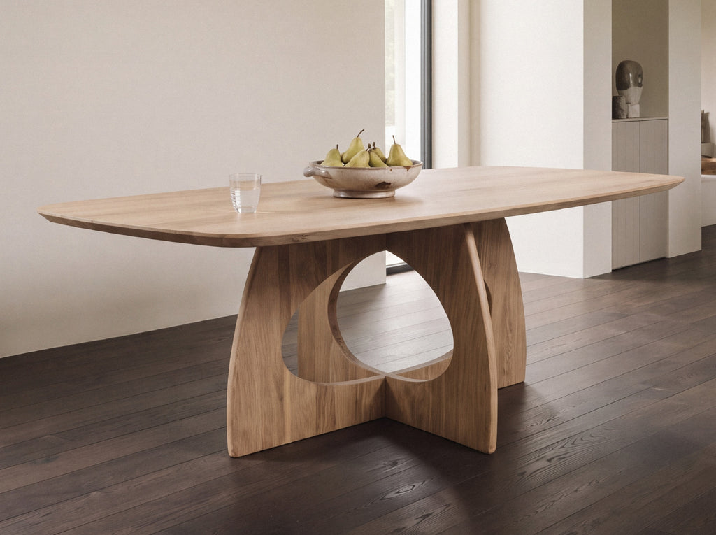 Deens ovale eiken eettafel Dane