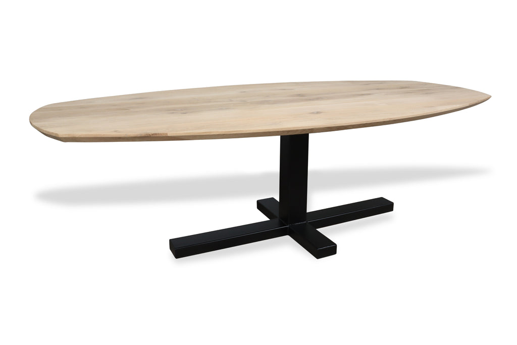 Zweeds ovale eiken eettafel Elin