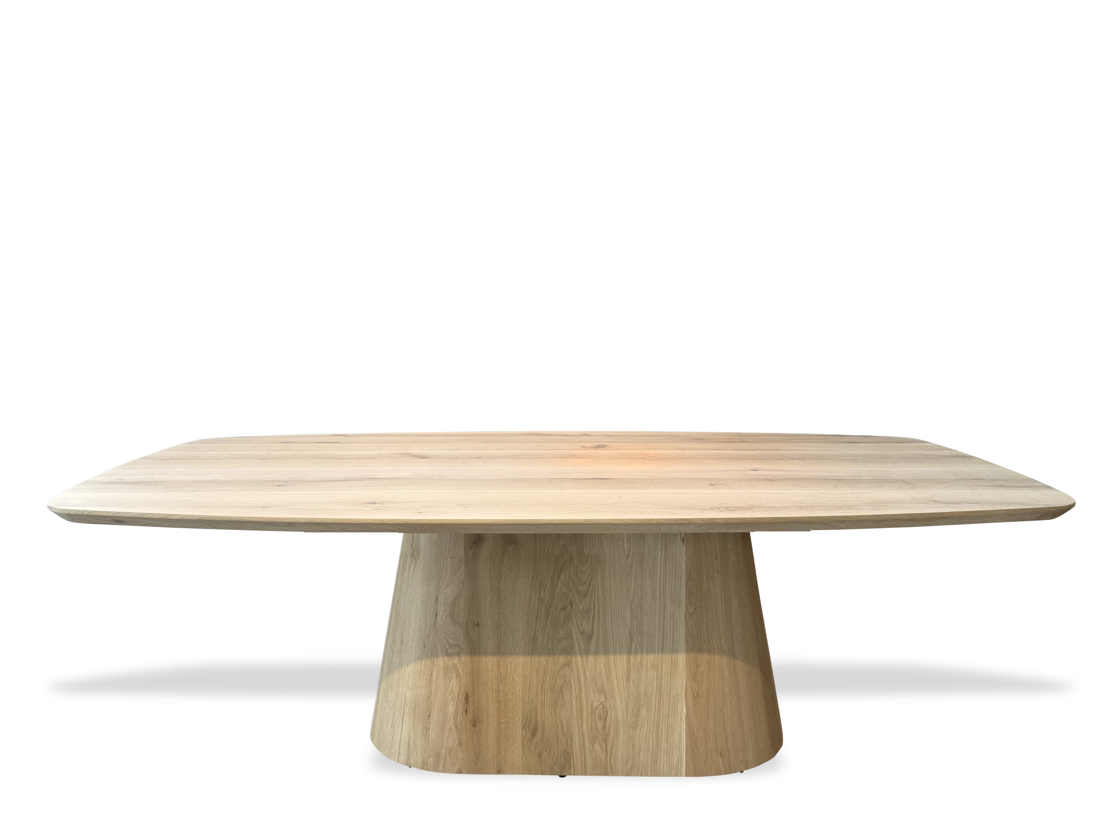 Deens ovale eiken eettafel Espen