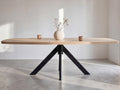 Deens ovale eiken eettafel Laure