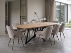 Deens ovale eiken eettafel Silje