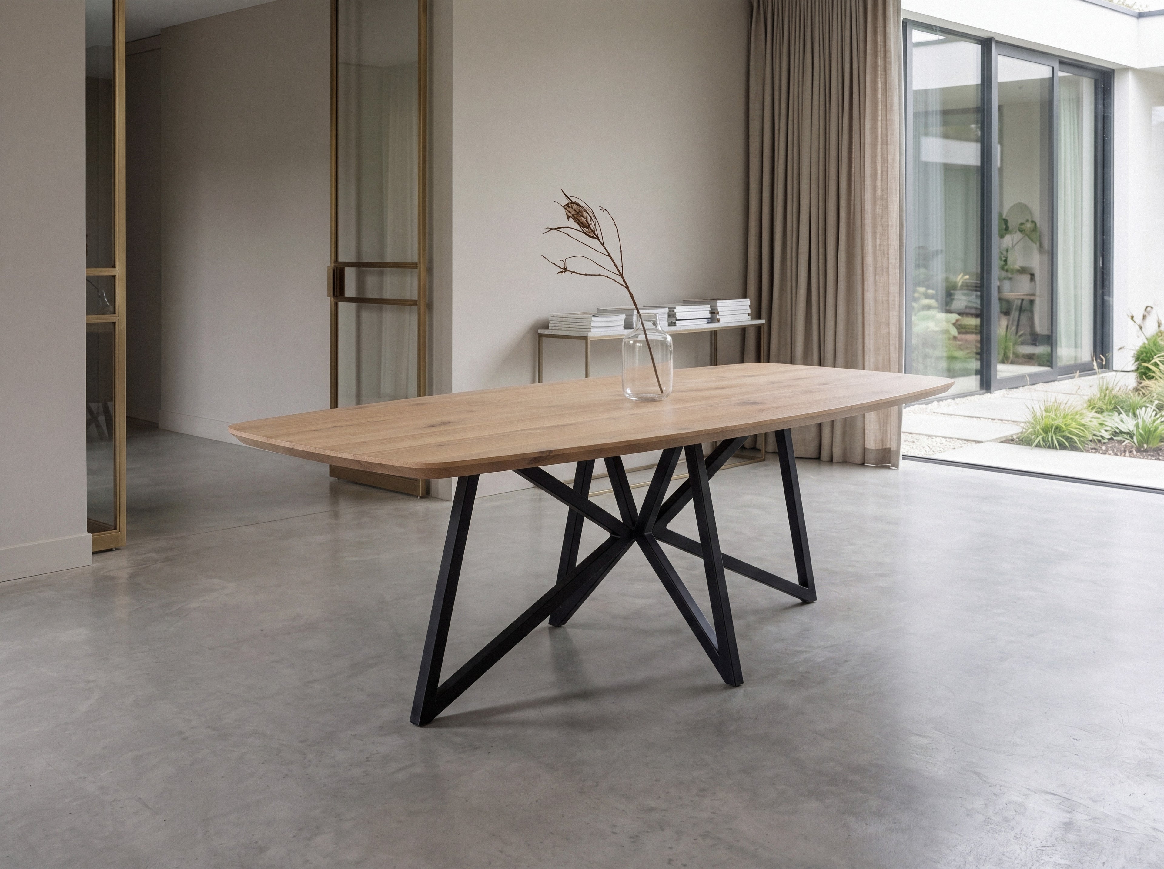 Deens ovale eiken eettafel Silje