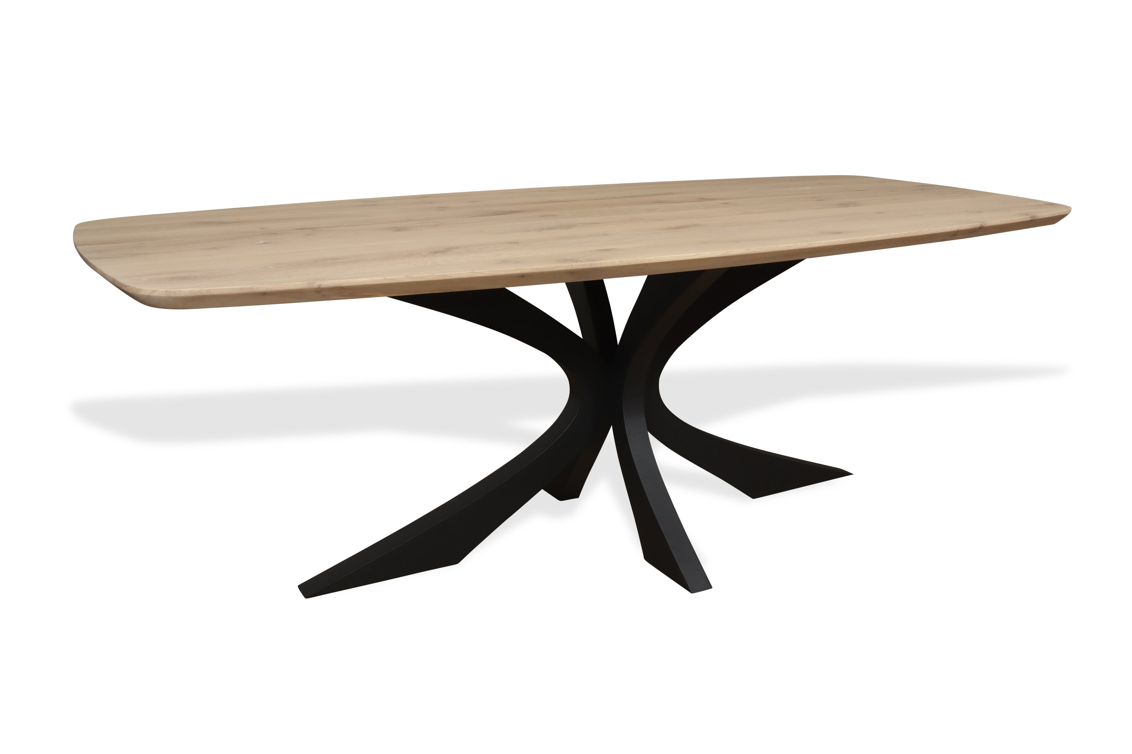 Deens ovale eiken eettafel Skuggi