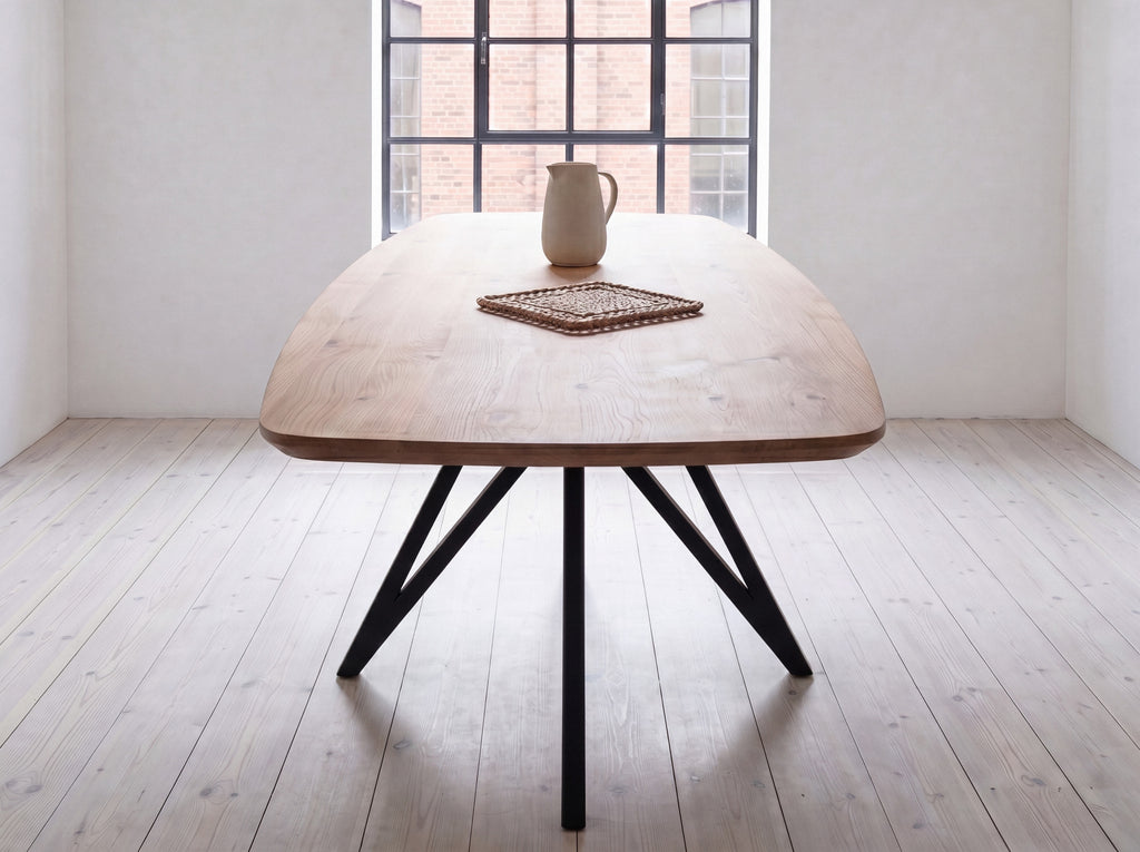 Deens ovale eiken eettafel Veslemoy