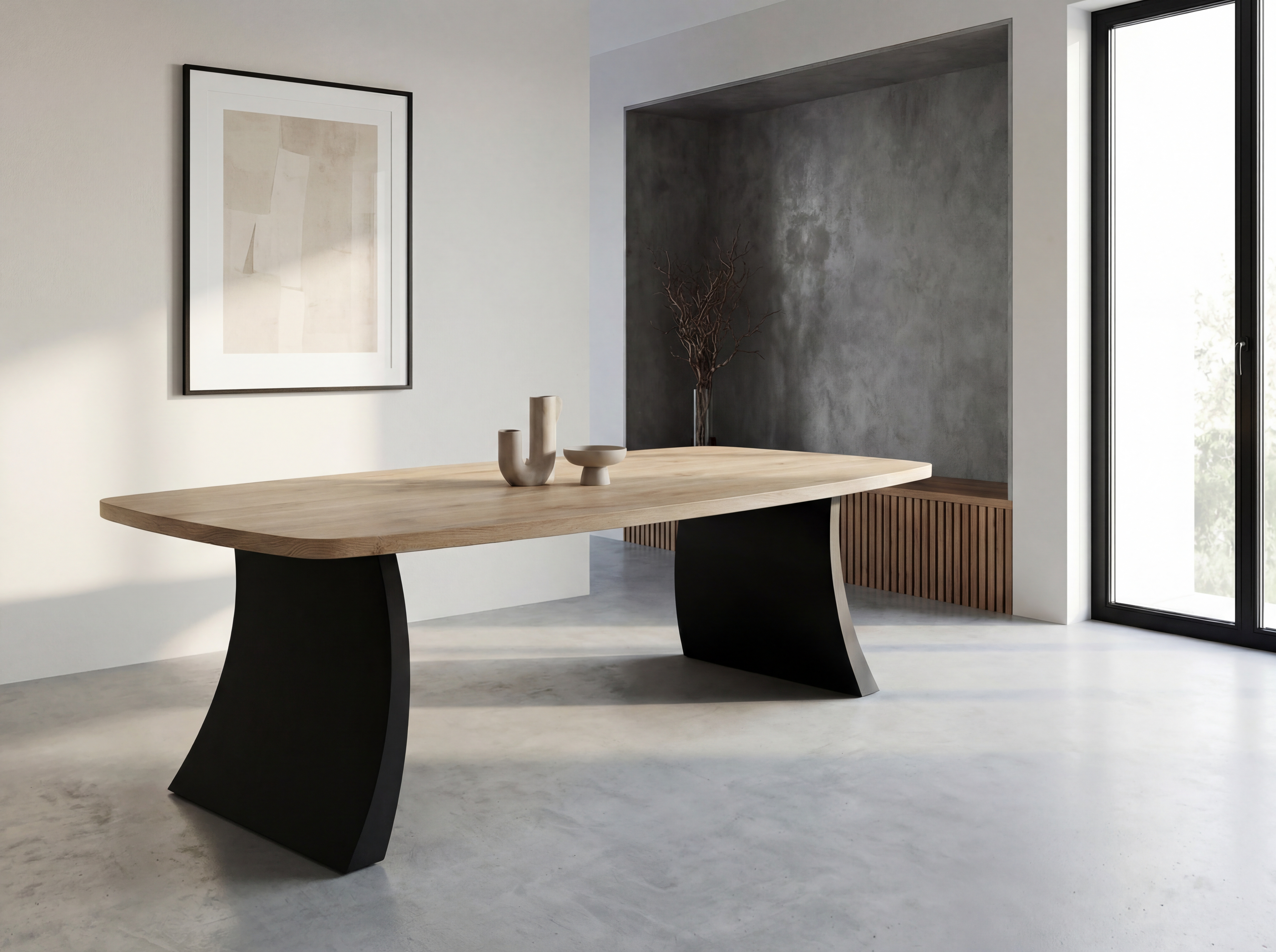 Deens ovale eiken eettafel Narelle