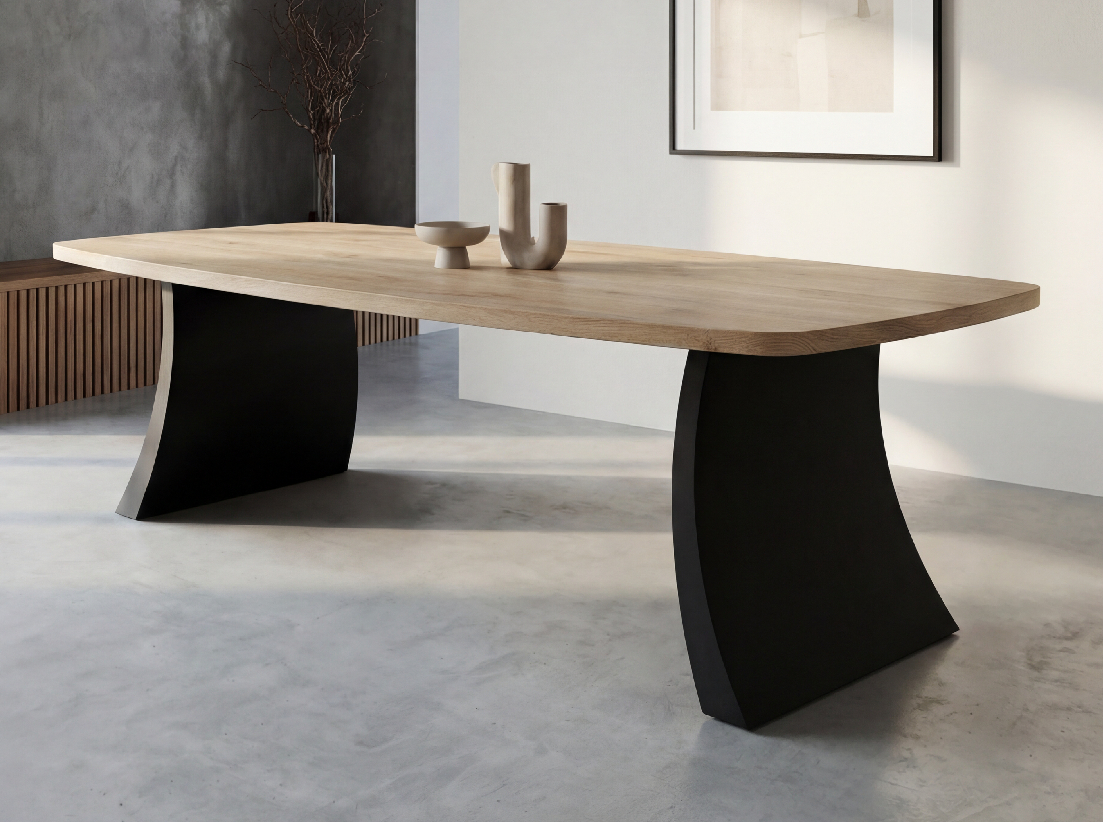 Deens ovale eiken eettafel Narelle