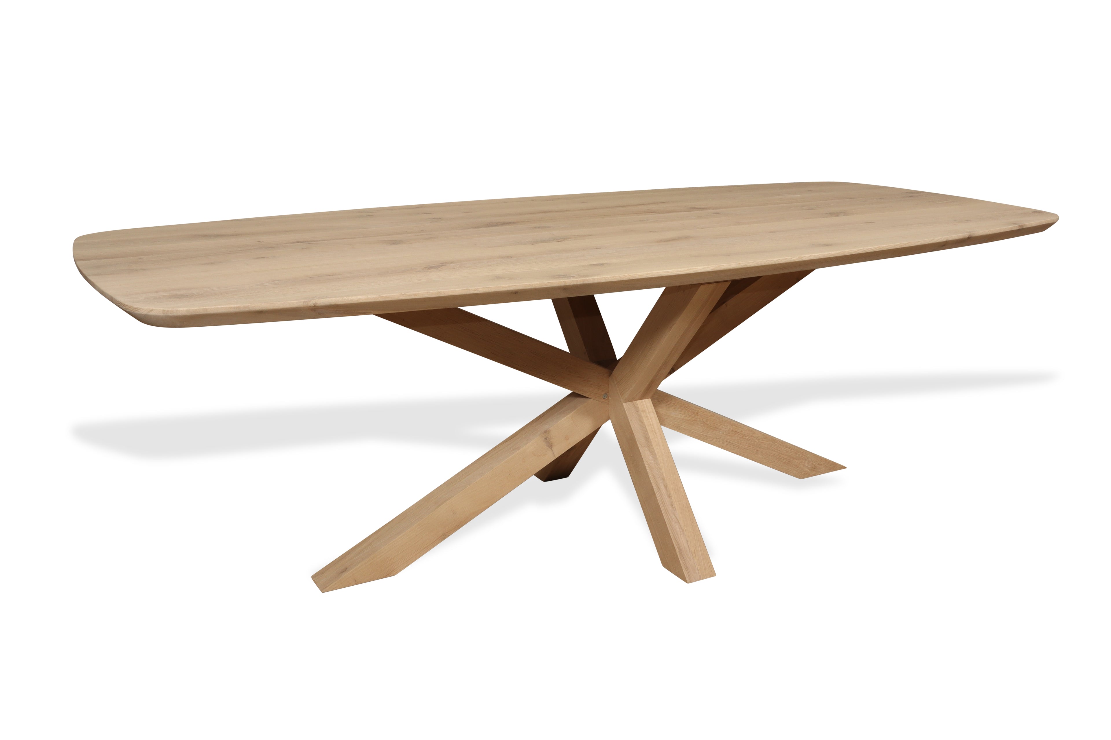 Deens ovale eiken eettafel Kjell