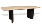 Deens ovale eiken eettafel Tarik