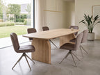 Deens ovale eiken eettafel Birnir