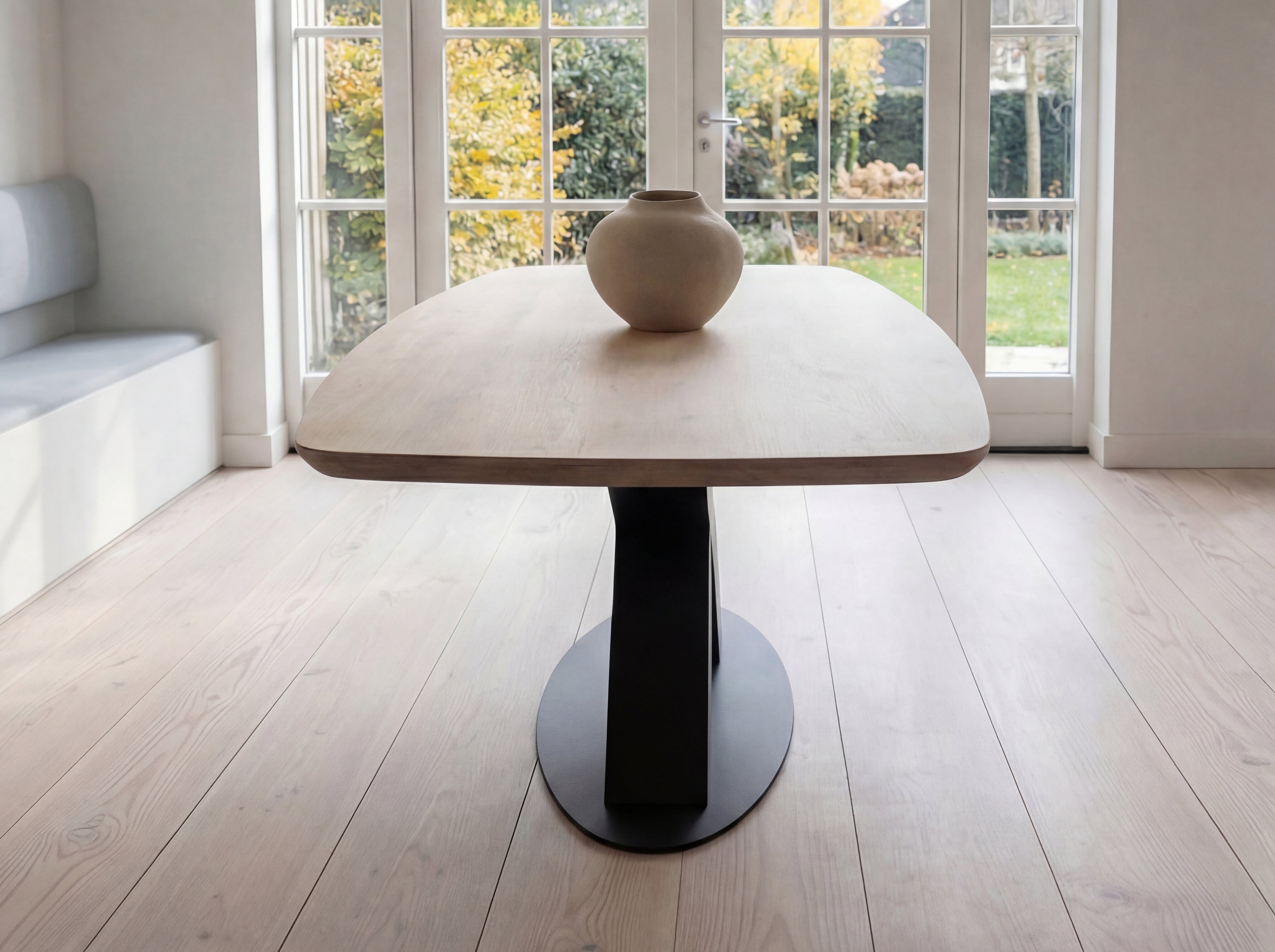 Deens ovale eiken eettafel Freja