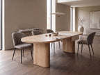 Deens ovale eiken eettafel Juki