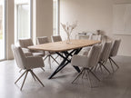 Deens ovale eiken eettafel Merete